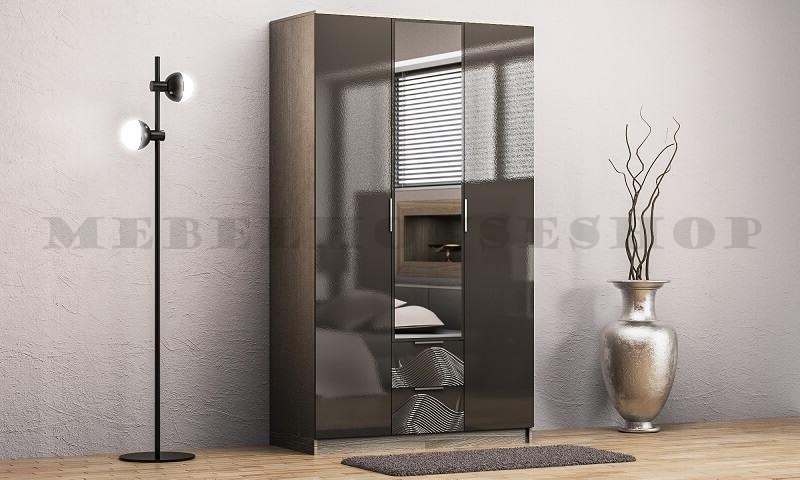 Шкаф Распашной Глянец 3D 1