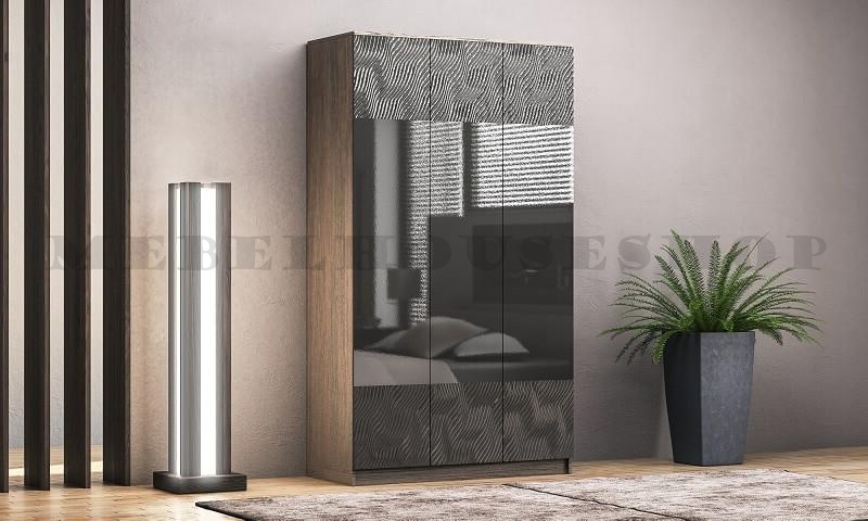 Шкаф Распашной Глянец 3D 8