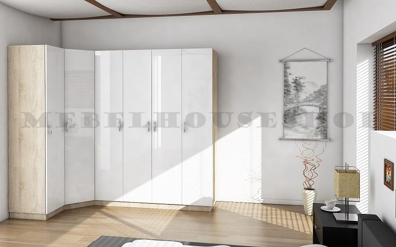 Шкаф Распашной Меркурий-люкс-4