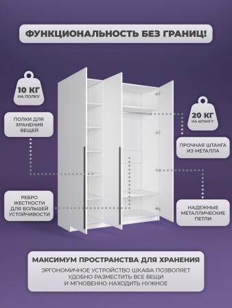 Шкаф распашной ПАКС 38